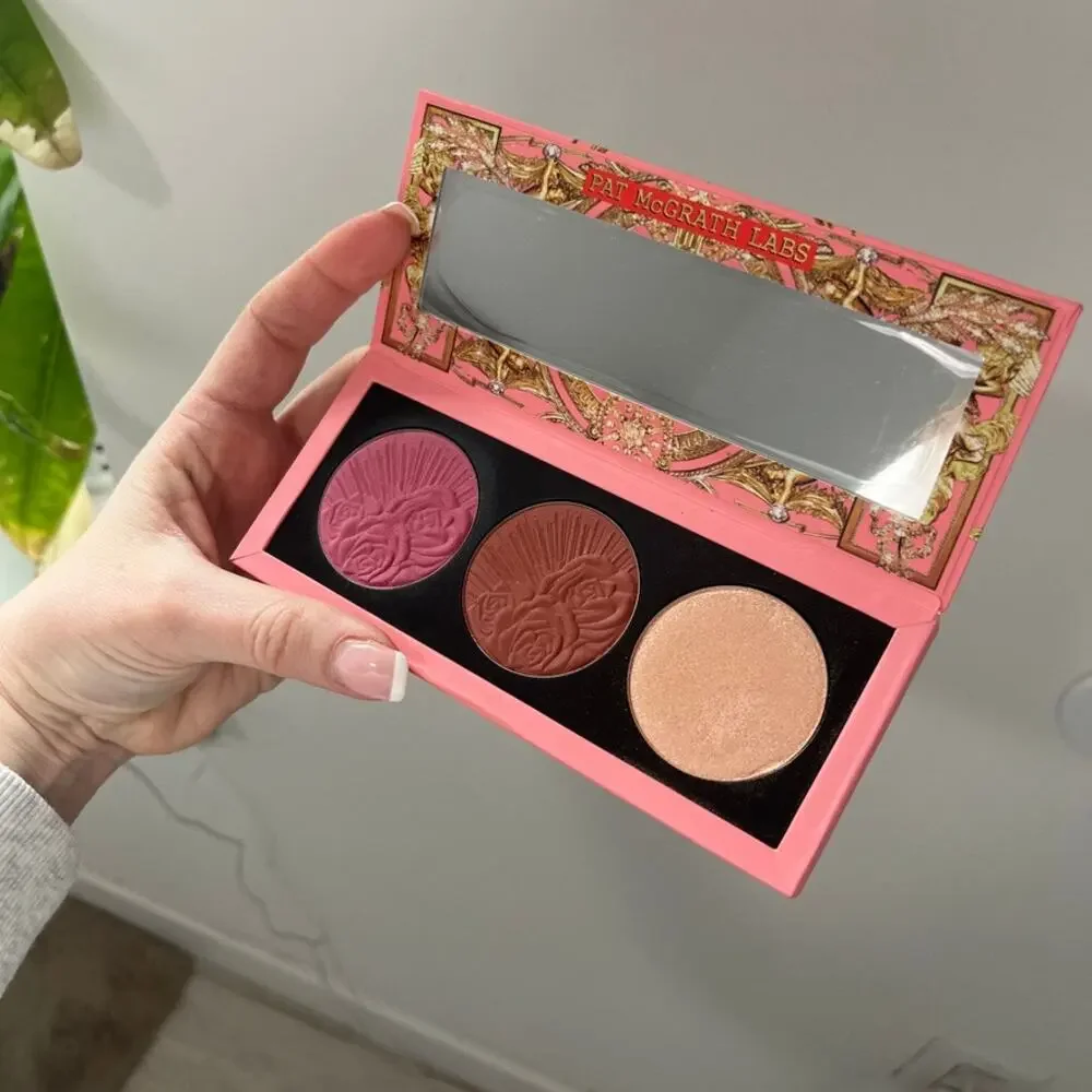 Pat McGrath Labs Divine Blush & Glow Trio in Amber Allure